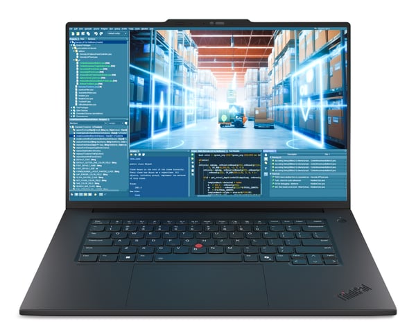 Lenovo ThinkPad P1 Gen 8 Intel Core Ultra 9 285H Mobil workstation 40,6 cm (16") WUXGA 64 GB LPDDR5x-SDRAM 2 TB SSD NVIDIA RTX PRO 2000 Blackwell Wi-Fi 7 (802.11be) Windows 11 Pro Spansk Sort