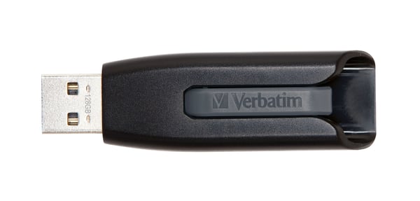 Verbatim V3 USB-muisti 128 GB USB A-tyyppi 3.2 Gen 1 (3.1 Gen 1) Musta