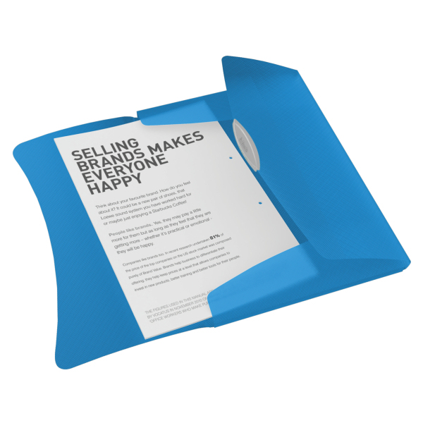 Esselte 3-klaffmapp Vivida PP A4