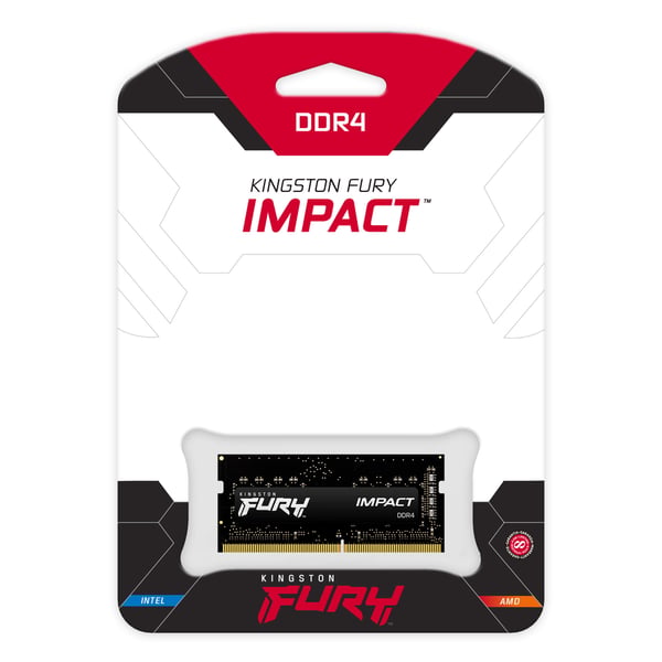 Kingston Technology FURY 16 Gt 3200 MT/s DDR4 CL20 SODIMM Impact