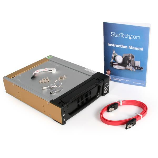 StarTech.com DRW150SATBK drive bay panel 13,3 cm (5.25") Bærerpanel Sort