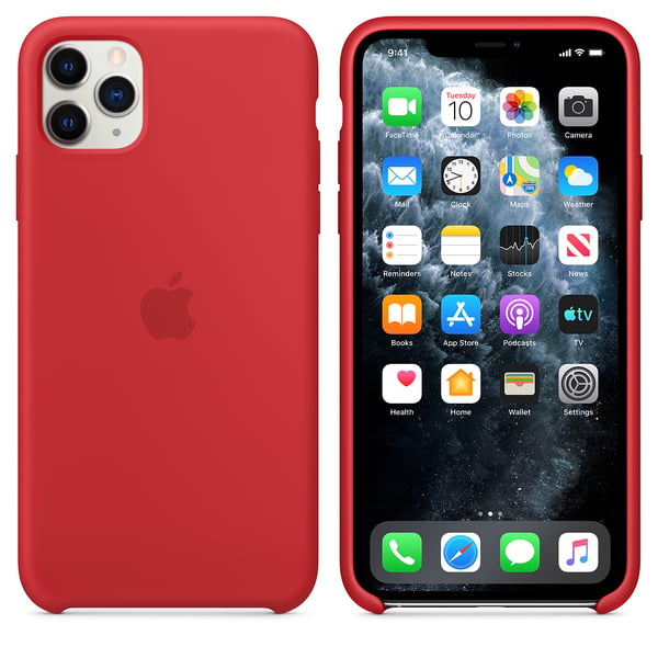 Apple MWYV2ZM/A mobiltelefon etui 16,5 cm (6.5") Cover Rød