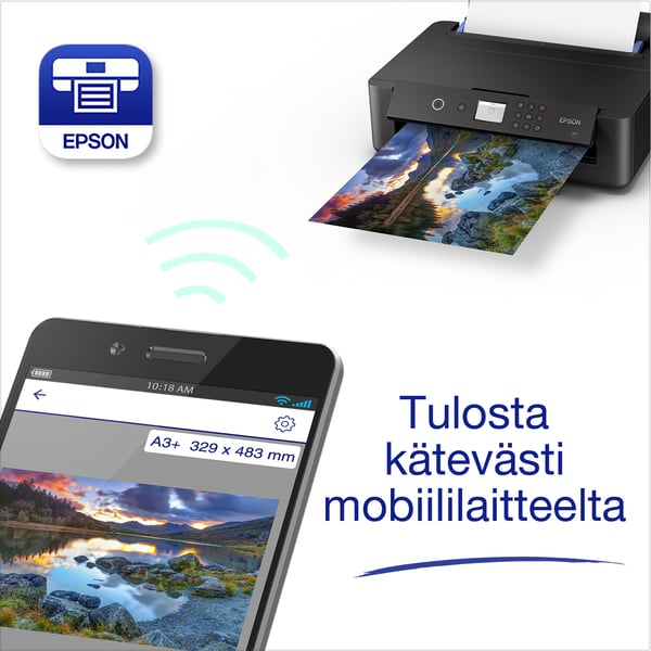 Epson Expression Photo HD XP-15000 – langaton A3+ -mustesuihkutulostin