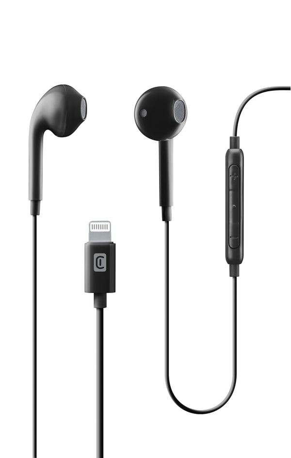 Cellularline 8018080464393 Headset Kabel I öra Samtal/musik Svart