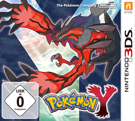 Nintendo Pokémon Y, 3DS Vakio Saksa Nintendo 3DS