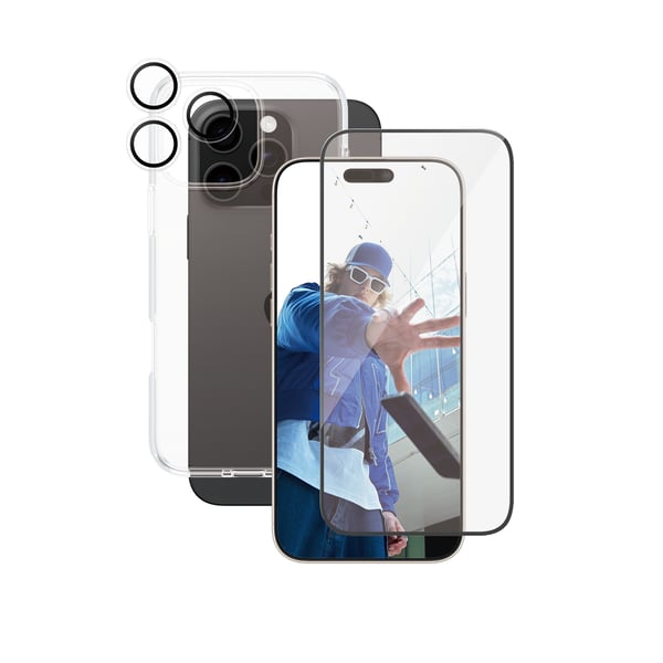 PanzerGlass ® | CARE by ® Flagship 3-i-1 Pakke iPhone 16 Pro Max