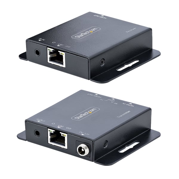 StarTech.com EXTEND-HDMI-4K40C6P1 AV-signaalin jatkaja AV-lähetin ja -vastaanotin Musta