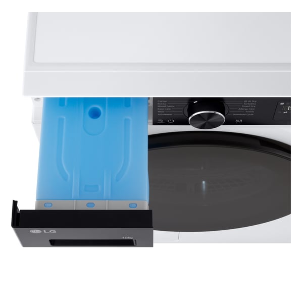 LG RNX5009TKB tørretumbler Fritstående Front-læsning 9 kg Hvid, Sort