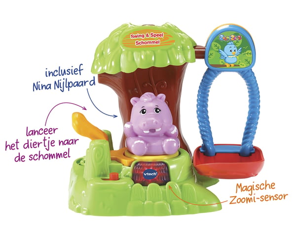 VTech ZoomiZooz Swing & Speel Schommel