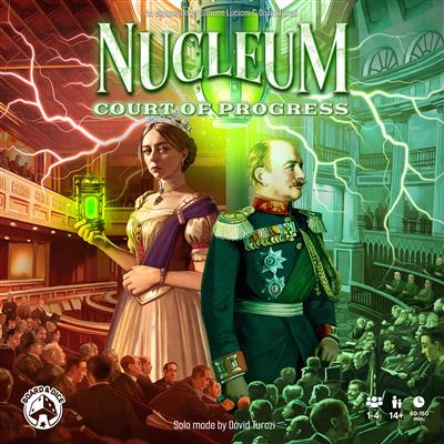 Asmodee Nucleum Court of Progress Lautapelin lisäosa Strategia