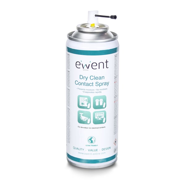Ewent EW5614 kit för produktrengöring Skärmar / Plast, Universal Spray för rengöring av utrustning 200 ml