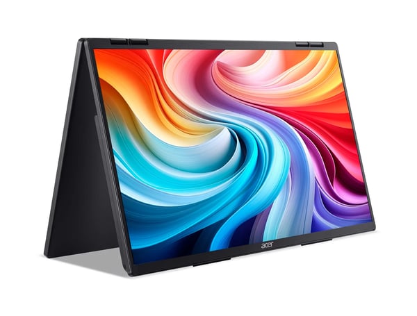 Acer PD243YEbmiuux Bærbar skærm Sort 60,5 cm (23.8") LCD 1920 x 1080 pixel