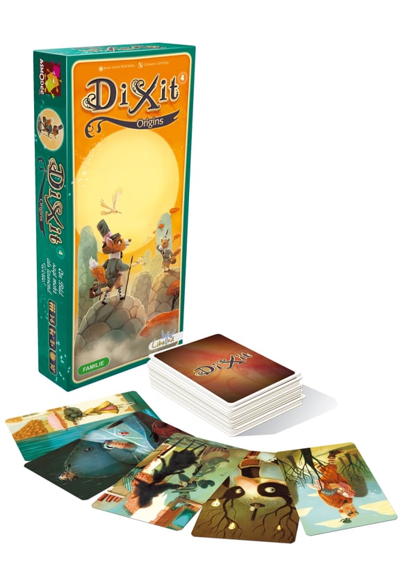 Asmodee Dixit 4 – Origins Kortspil Card exchange