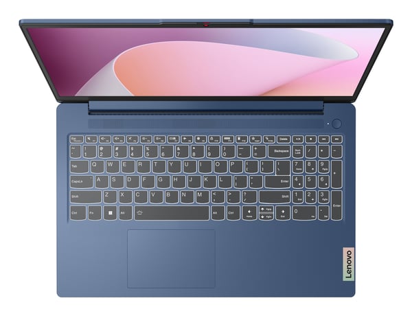 Lenovo IdeaPad Slim 3 15AMN8 AMD Ryzen™ 5 40 Bärbar dator 39,6 cm (15.6") Full HD 8 GB LPDDR5-SDRAM 512 GB SSD Wi-Fi 6 (802.11ax) Windows 11 Home Blå tyska