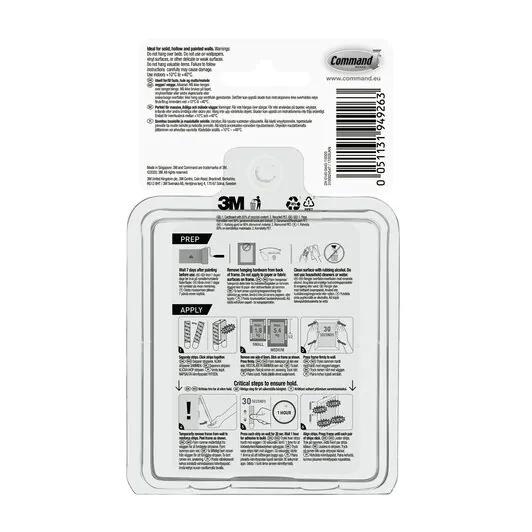 3M 17203 monteringstejp- och etikett