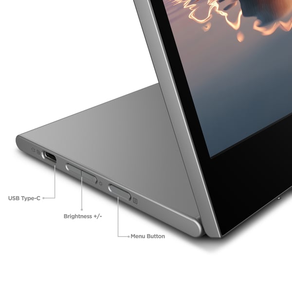 Lenovo L16 computerskærm 40,6 cm (16") 1920 x 1200 pixel WUXGA LED Sort, Grå