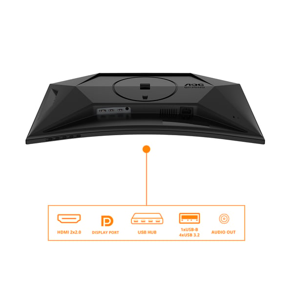 AOC G4 C27G4ZXU tietokoneen litteä näyttö 68,6 cm (27") 1920 x 1080 pikseliä Full HD LED Musta