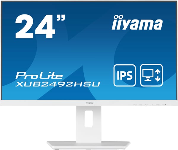 iiyama ProLite XUB2492HSU-W5 tietokoneen litteä näyttö 61 cm (24") 1920 x 1080 pikseliä Full HD LED Valkoinen