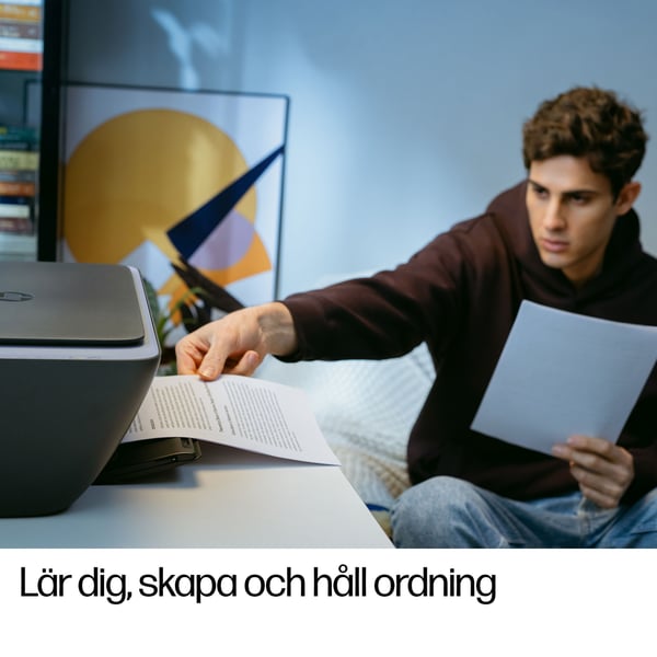 HP DeskJet 2921 Trådlöst All-in-One Färg Skrivare, Instant Ink