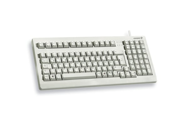 CHERRY G80-1800 näppäimistö Universaali USB QWERTZ Saksa Harmaa