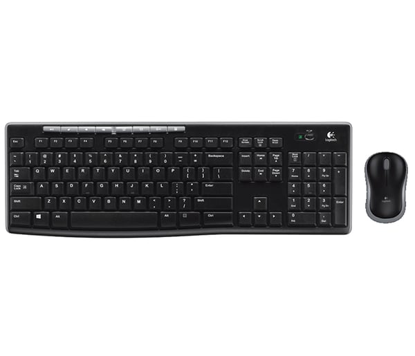 Logitech MK270 trådløst sæt - Tastatur og mus