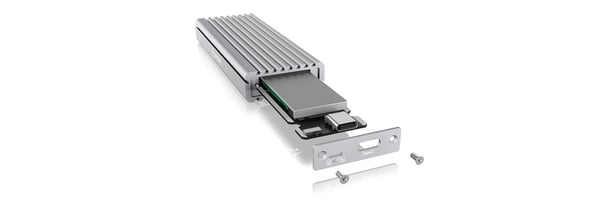 ICY BOX IB-1817Ma-C31 SSD kabinet Sølv M.2