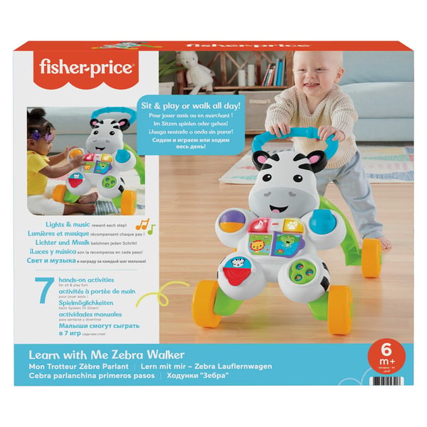 Fisher-Price Learn with Me Zebra Walker