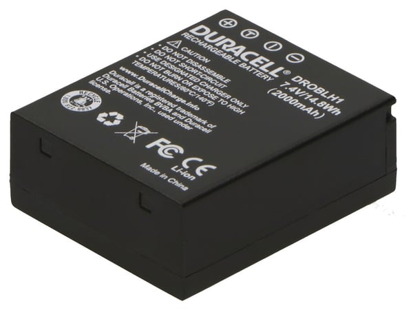 Duracell DROBLH1 batteri til kamera/videokamera 2000 mAh