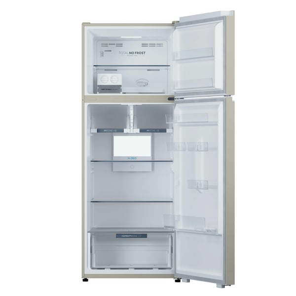 Haier HPR5718DNPC Fritstående 464 L Cremefarvet