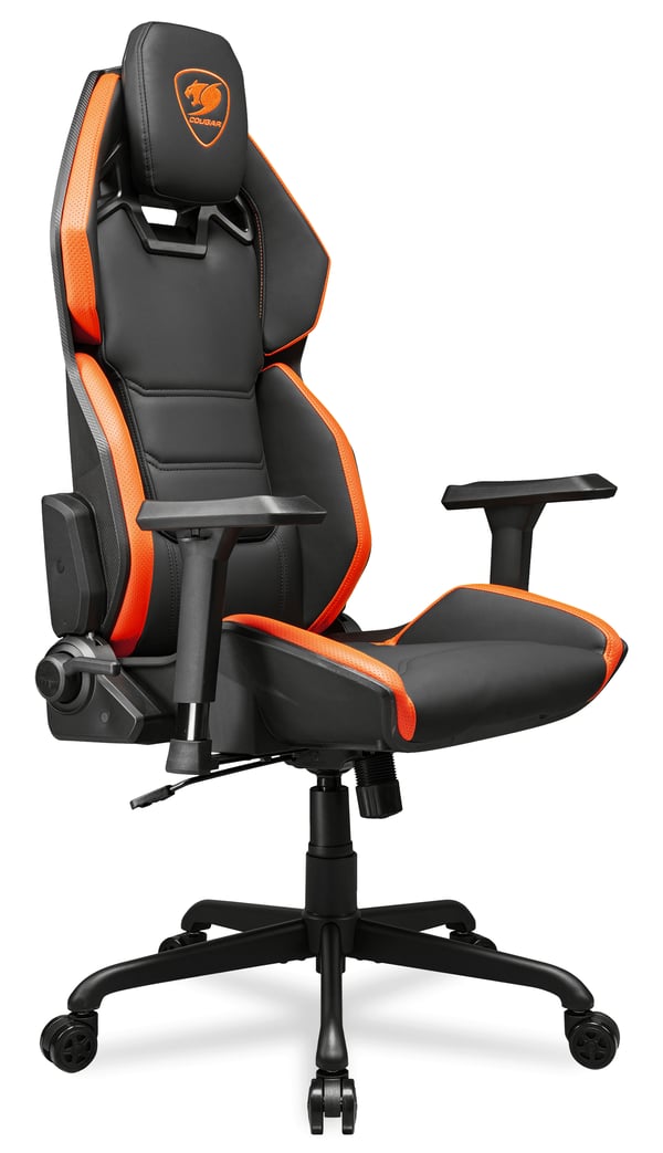 COUGAR 3MARXORB.0001 video spillestol PC gamingstol Polstret sæde Sort, Orange