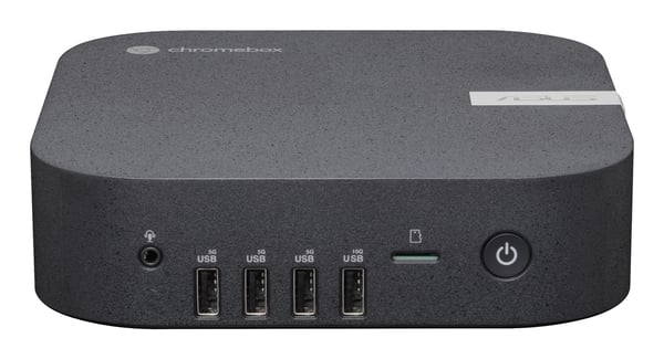 ASUS Chromebox CHROMEBOX6-S5007UN Intel Core 5 120U 8 GB DDR5-SDRAM SSD ChromeOS Mini PC Mini-PC Svart