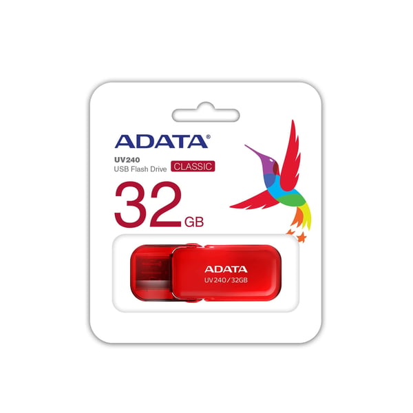 ADATA UV240 USB-sticka 32 GB USB Type-A 2.0 Röd