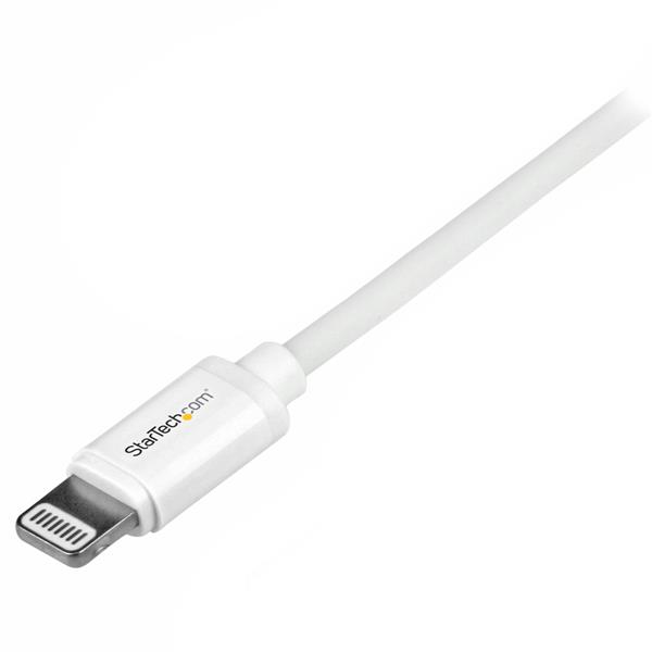 StarTech.com USB till Lightning-kabel - Apple MFi-Certifierad - 1 m - Vit