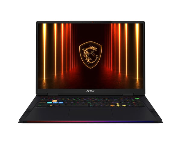 MSI Raider 18 HX AI A2XWJG-459ES Intel Core Ultra 9 285HX Laptop 45,7 cm (18") UHD+ 64 GB DDR5-SDRAM 2 TB SSD NVIDIA GeForce RTX 5090 Wi-Fi 7 (802.11be) Windows 11 Home Sort MSI Raider 18 HX AI A2XWJG-459ES Intel Core Ultra 9 285HX Laptop 45,7 cm (18") UHD+ 64 GB DDR5-SDRAM 2 TB SSD NVIDIA GeForce RTX 5090 Wi-Fi 7 (802.11be) Windows 11 Home Sort