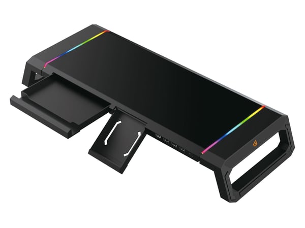 Conceptronic THORNE01B skærmbeslag og -stativer Skrivebord Sort