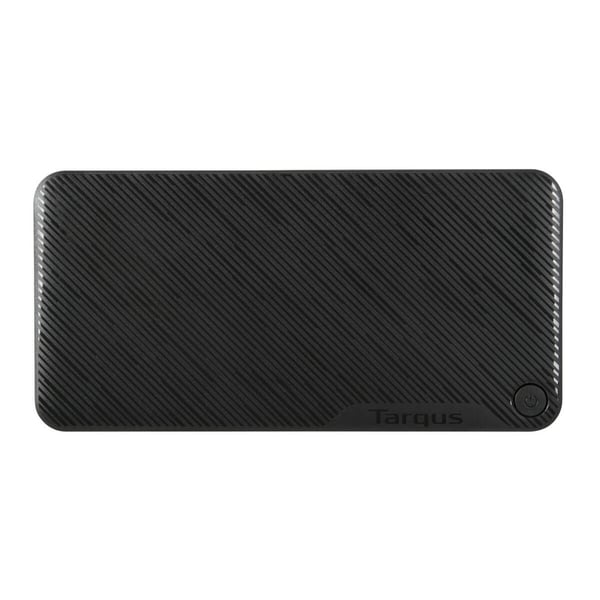 Targus DOCK315EUZ kannettavien tietokoneiden telakka ja porttitoistin USB 3.2 Gen 1 (3.1 Gen 1) Type-A + Mini DisplayPort 1.2 Musta