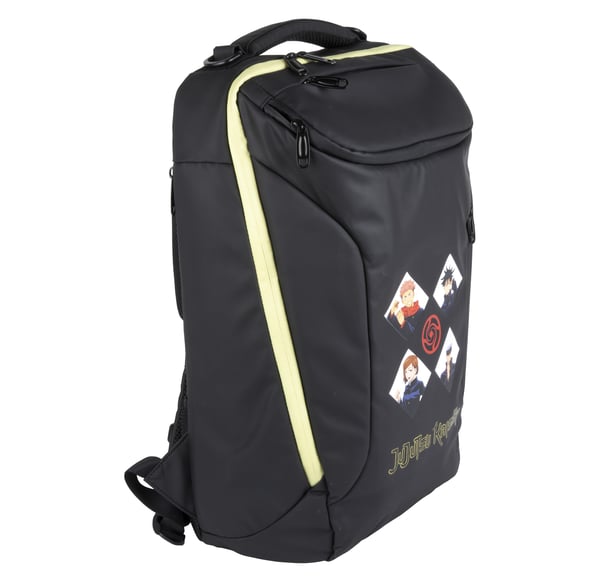 Konix KX JUJUTSU 17' GAMING BACKPACK 43,2 cm (17") Rygsæk Sort, Guld