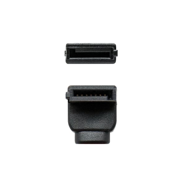 Nanocable 10.18.0202-OEM SATA-kablar 0,5 m Svart, Röd
