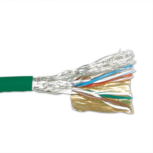 ACT Cat6, 305m netværkskabel Grøn S/FTP (S-STP) ACT Cat6, 305m netværkskabel Grøn S/FTP (S-STP)