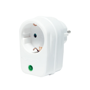 LogiLink PA0078 strømstik adapter Hvid