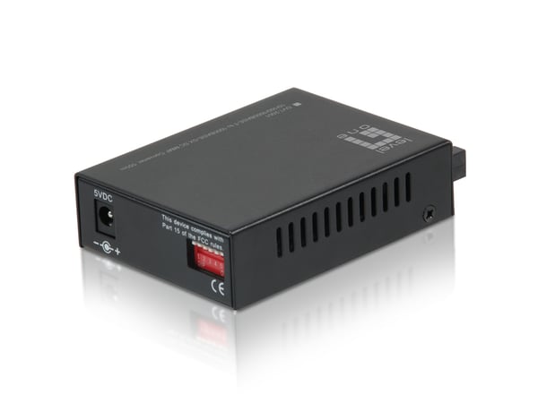 LevelOne GVT-2001 netværksomformer til medie 1000 Mbit/s 850 nm Multitilstand Sort