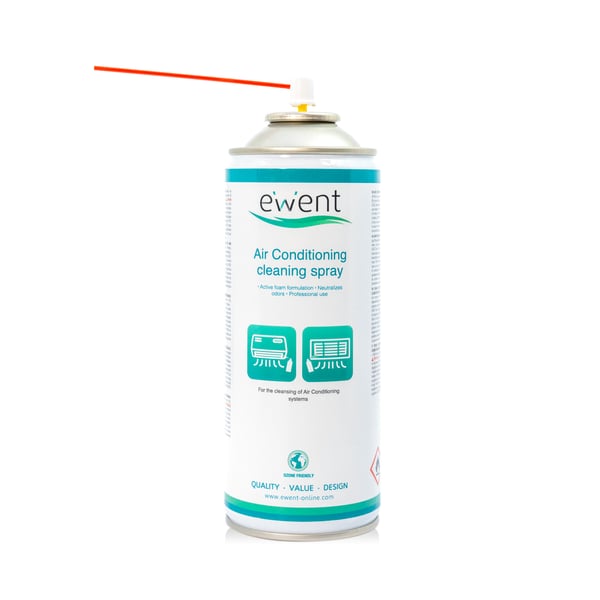 Ewent EW5619 kit för produktrengöring Luftkonditionering Spray för rengöring av utrustning 400 ml Ewent EW5619 kit för produktrengöring Luftkonditionering Spray för rengöring av utrustning 400 ml