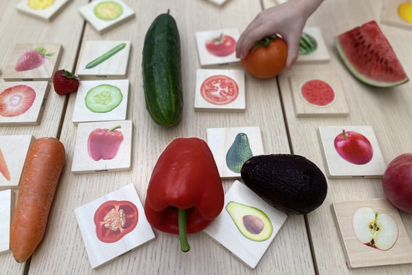 Tickit Fruit & Vegetable Match