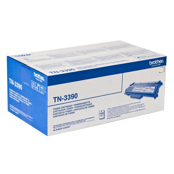 Brother TN-3390 tonerpatron 1 stk Original Sort