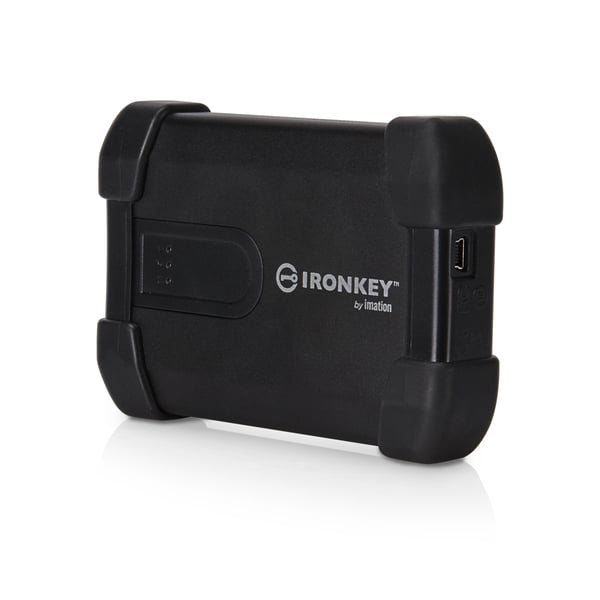 Kingston Technology IronKey H80 500GB externa hårddiskar USB 2.0 Svart