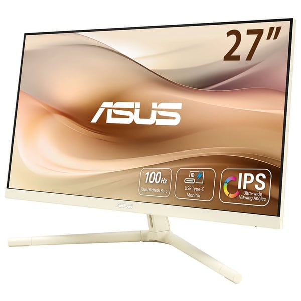 ASUS VU279CFE-M computerskærm 68,6 cm (27") 1920 x 1080 pixel Fuld HD LCD Beige ASUS VU279CFE-M computerskærm 68,6 cm (27") 1920 x 1080 pixel Fuld HD LCD Beige