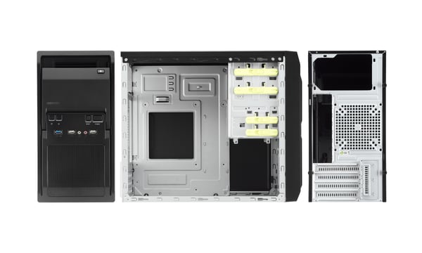 Chieftec LT-01B-350GPB datorväskor Mini Tower Svart 250 W