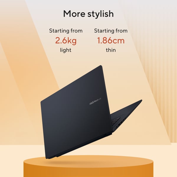 ASUS Vivobook 18 M1807HA-S16512W Copilot+ PC AMD Ryzen™ 7 260 Laptop 46,7 cm (18.4") WUXGA 16 GB DDR5-SDRAM 512 GB SSD Wi-Fi 6 (802.11ax) Windows 11 Home Blå QWERTY Hollandsk
