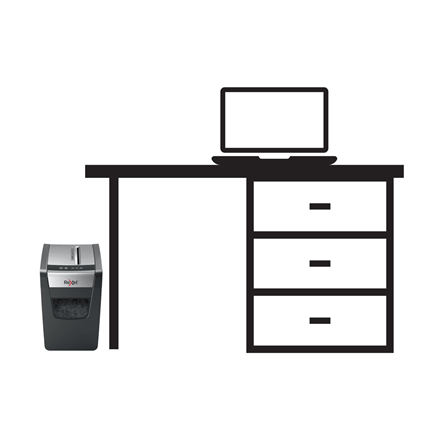 Rexel Momentum SlimLine X312 paperisilppuri, P3