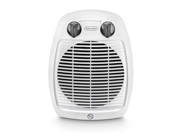 De’Longhi HVA3220 elektrisk rumsvärmare inomhus Grå, Vit 2000 W Elektrisk värmefläkt
